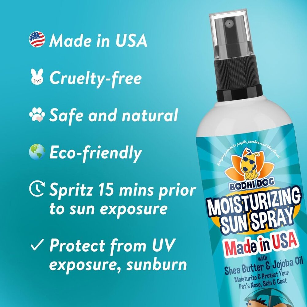 Sunscreen SPF 30+ Moisturizing Pet Sun Spray - Safe for Dogs, Cats & Horses - Na - Picture 3 of 6